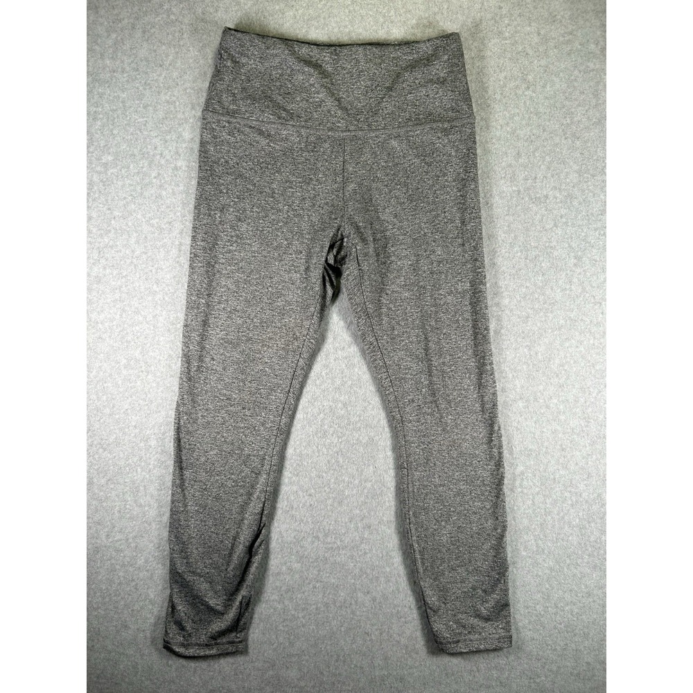 Zobha Women's High-Rise Yoga Leggings Size M Heathered Gray Athletic